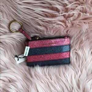 Key chain card holder